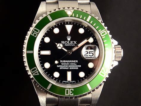 Rolex submariner ghiera verde a ricambi per orologi